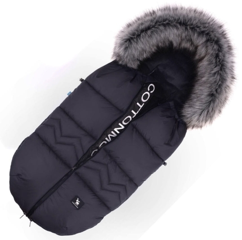 Cottonmoose North Yukon  - ciepły śpiworek do wózka i gondoli | Grafit