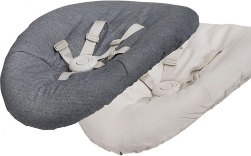 Evomove Nomi - dwustronny materac do leżaczka | Ciemnoszary