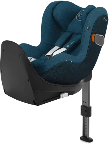 Cybex Sirona Zi i-Size - obrotowy fotelik samochodowy ~0-18 kg | Plus Mountain Blue