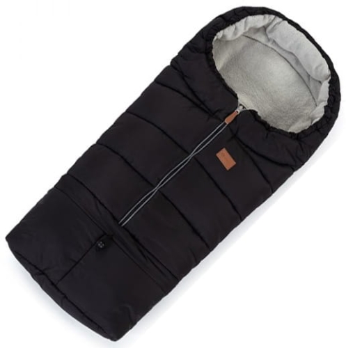 Petite&Mars Jibot - ciepły śpiworek 3w1 | Black