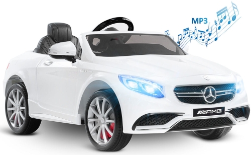 Toyz by Caretero Mercedes Benz S63 AMG - auto na akumulator | White