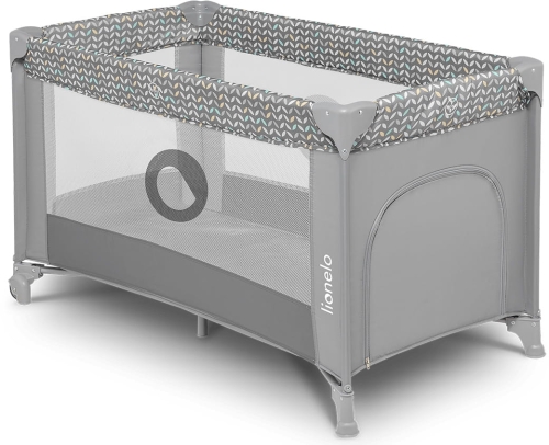 Lionelo Stefi - łóżeczko turystyczne | Grey Concrete