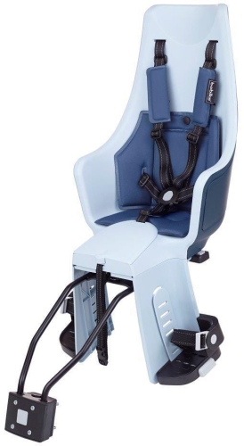 Bobike Maxi Plus Exclusive - fotelik rowerowy mocowany do ramy | Denim Deluxe