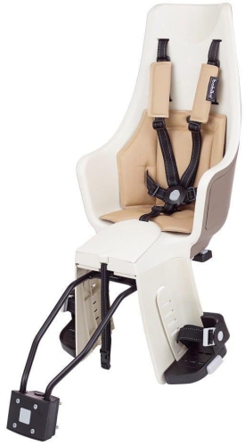 Bobike Maxi Plus Exclusive LED - fotelik rowerowy mocowany do ramy | Safari Chic