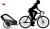 Cybex Sport Bike Set - zestaw rowerowy do przyczepki ZENO | Black