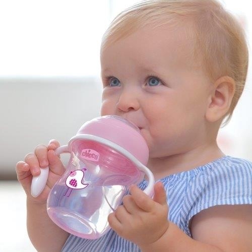Chicco Pierwszy kubek treningowy 4m+ | Różowy