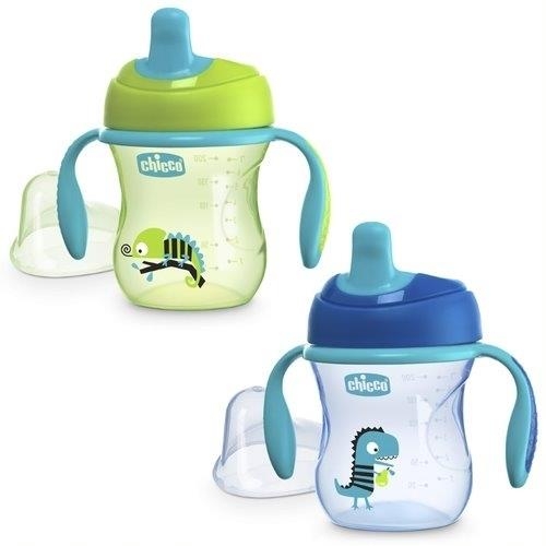 Chicco Kubek niekapek z ustnikiem 6m+ | Niebieski