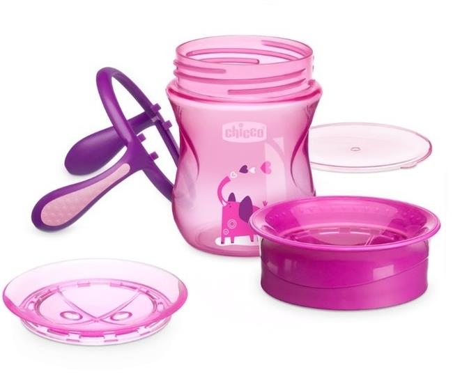 Chicco Kubek 360 do nauki picia 12m+ | Pink Elephant