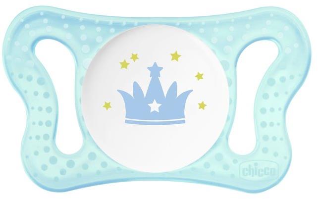 Chicco Smoczek Physio Micro silikonowy 0-2m 2szt | Niebieski