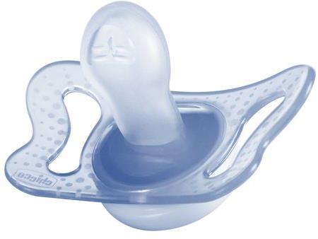 Chicco Smoczek Physio Micro silikonowy 0-2m 2szt | Niebieski