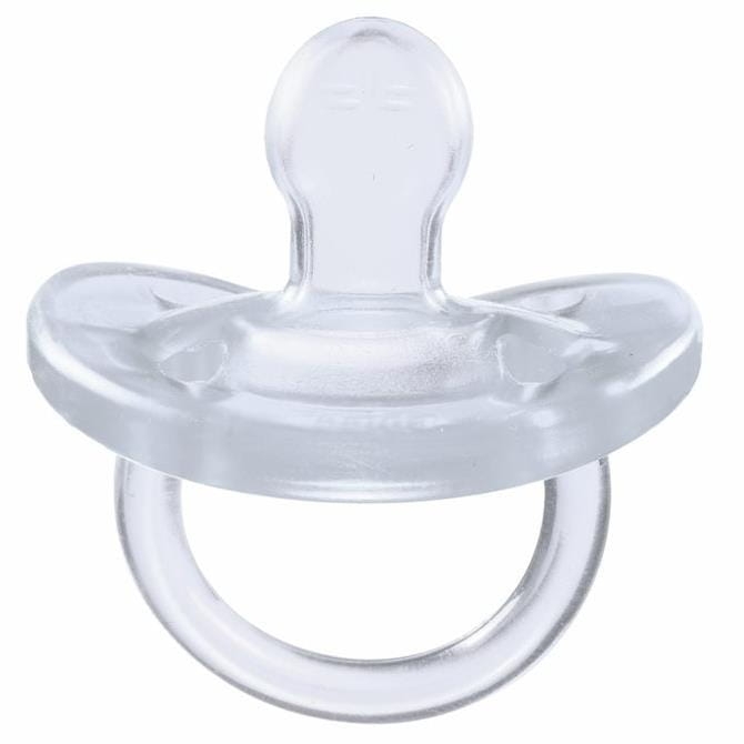 Chicco Smoczek Physio Soft silikonowy 0-6m 1szt | Transparent