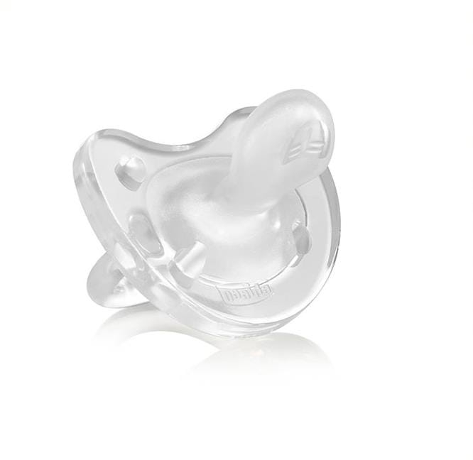 Chicco Smoczek Physio Soft silikonowy 0-6m 1szt | Transparent