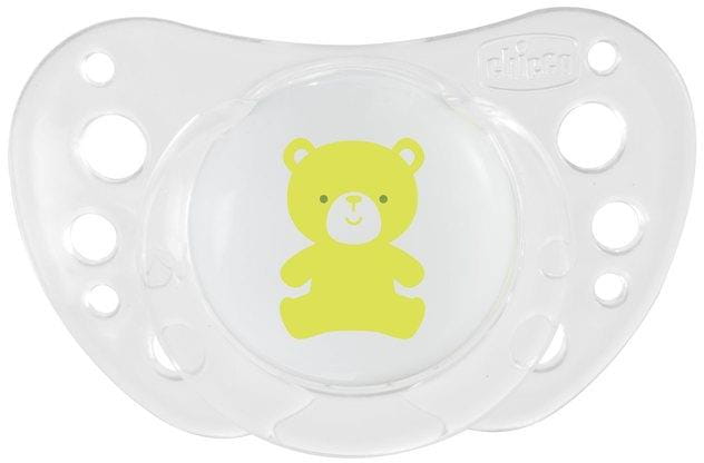 Chicco Smoczek Physio Air Silikonowy 0-6m 2szt | Niebieski