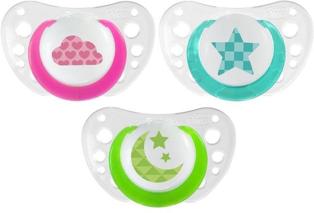 Chicco Smoczek Physio Air Silikonowy 6-16m 2szt | Lumi