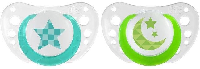 Chicco Smoczek Physio Air Silikonowy 6-16m 2szt | Lumi
