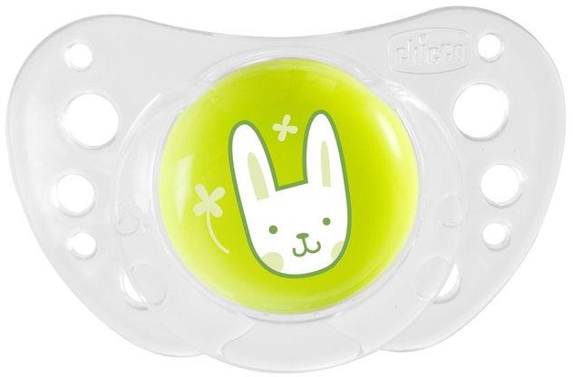 Chicco Smoczek Physio Air Silikonowy 16-36m 2szt | Niebieski