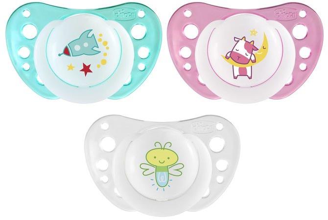Chicco Smoczek Physio Air Silikonowy 16-36m 2szt | Lumi