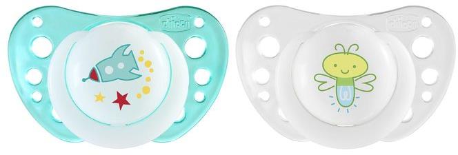 Chicco Smoczek Physio Air Silikonowy 16-36m 2szt | Lumi