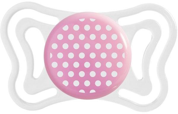 Chicco Smoczek Physio Light silikonowy 2-6m 2szt | Różowy