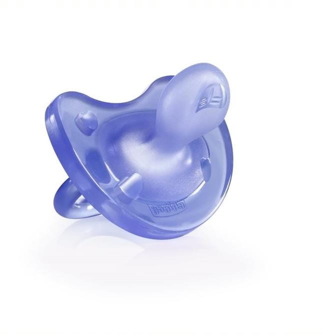Chicco Smoczek Physio Light silikonowy 2-6m 2szt | Różowy
