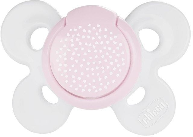 Chicco Smoczek Physio Comfort silikonowy 0-6m 1szt | Różowy