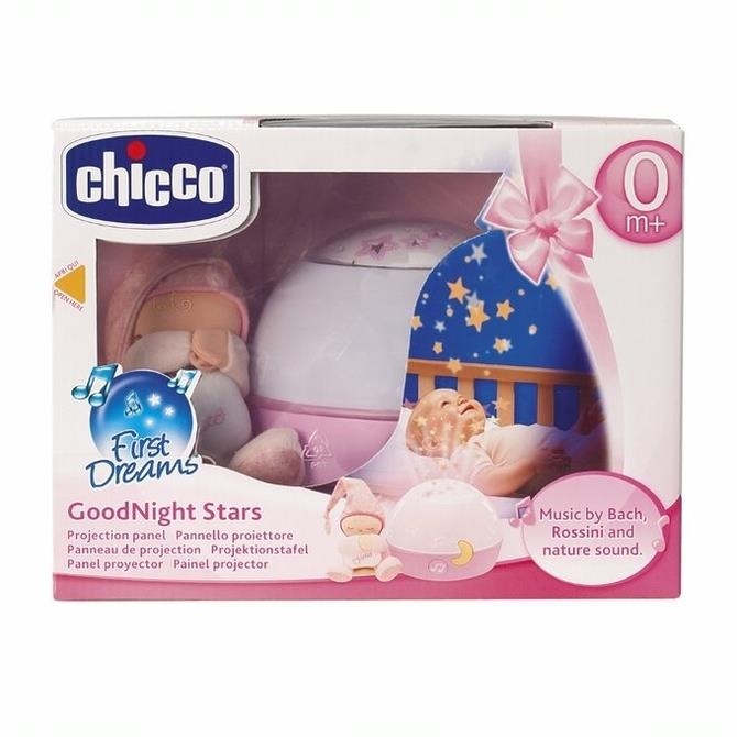 Chicco First Dreams - projektor gwiazdek | Różowy