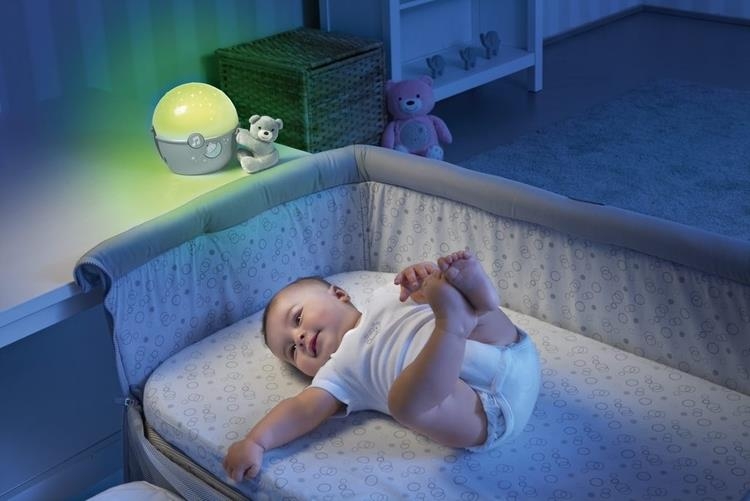 Chicco First Dreams Next2Stars - Projektor na łóżeczko | Szary