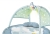 Chicco Enjoy Colors - mata edukacyjna 3w1 | Niebieska
