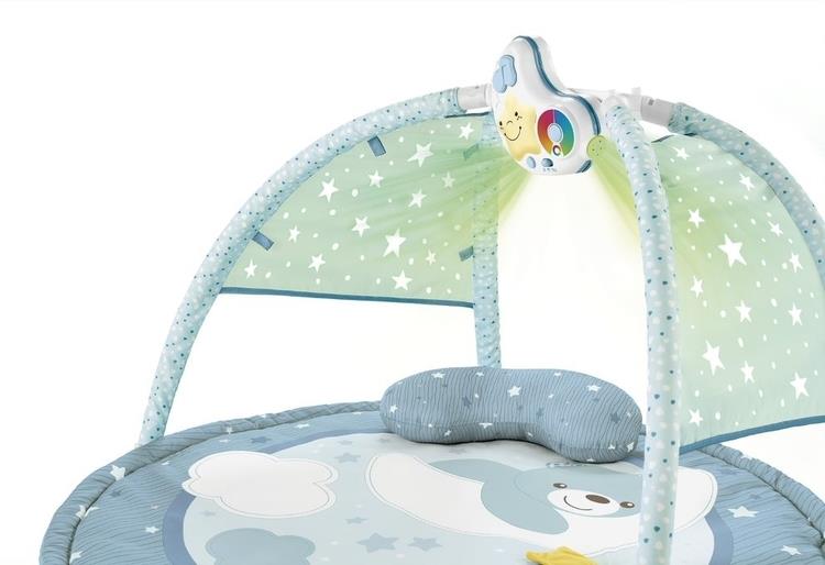 Chicco Enjoy Colors - mata edukacyjna 3w1 | Niebieska