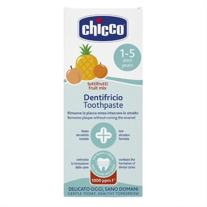 Chicco Pasta Do Zębów Z Fluorem 50ml  1-5 Lat | Owocowa