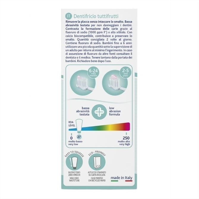 Chicco Pasta Do Zębów Z Fluorem 50ml  1-5 Lat | Owocowa