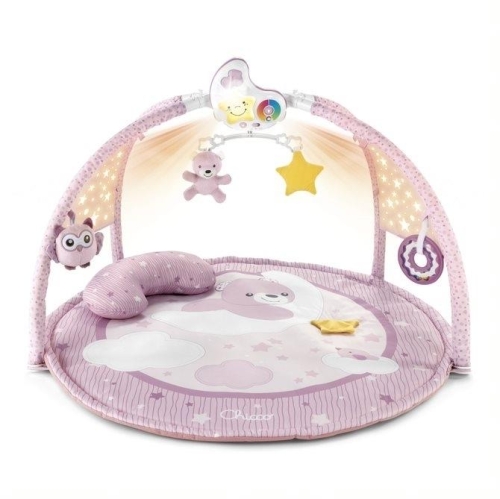 Chicco Enjoy Colors - mata edukacyjna 3w1 | Różowa