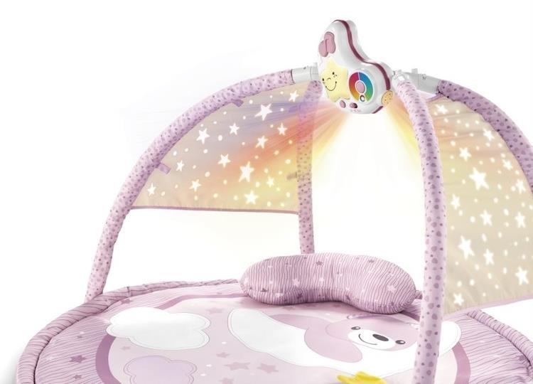 Chicco Enjoy Colors - mata edukacyjna 3w1 | Różowa