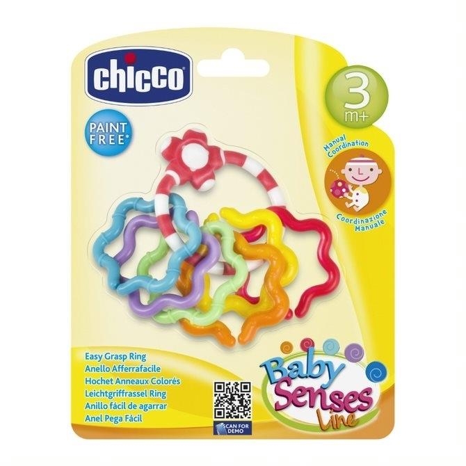 Chicco Grzechotka sensoryczna, gryzak | Kółka
