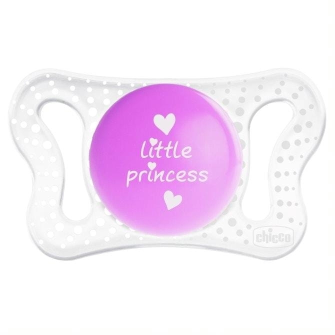 Chicco Smoczek Physio Micro silikonowy 0-2m 2szt | Różowy