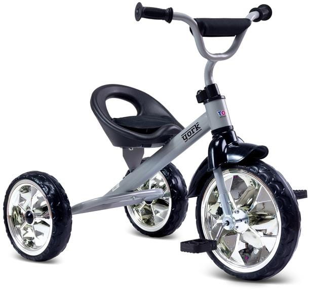 Toyz York - rowerek 3-kołowy | Grey