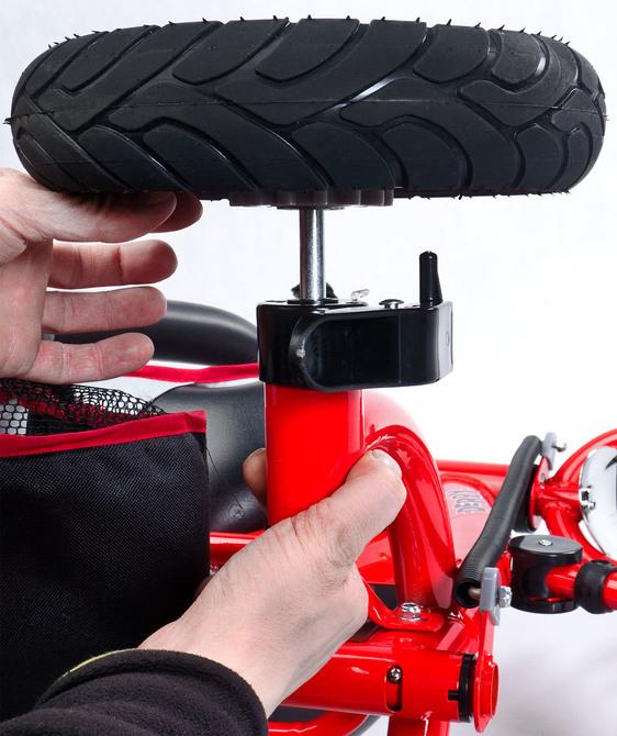 Toyz Derby - rowerek 3-kołowy | Red