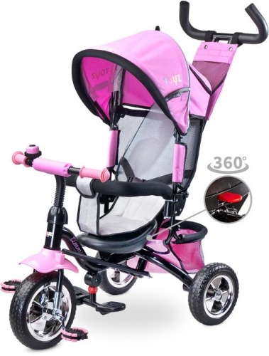 Toyz Timmy - rowerek 3-kołowy | Pink