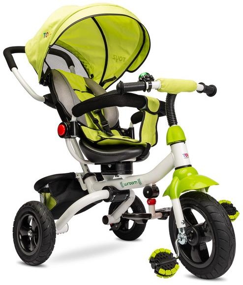 Toyz Wroom - rowerek 3-kołowy | Green