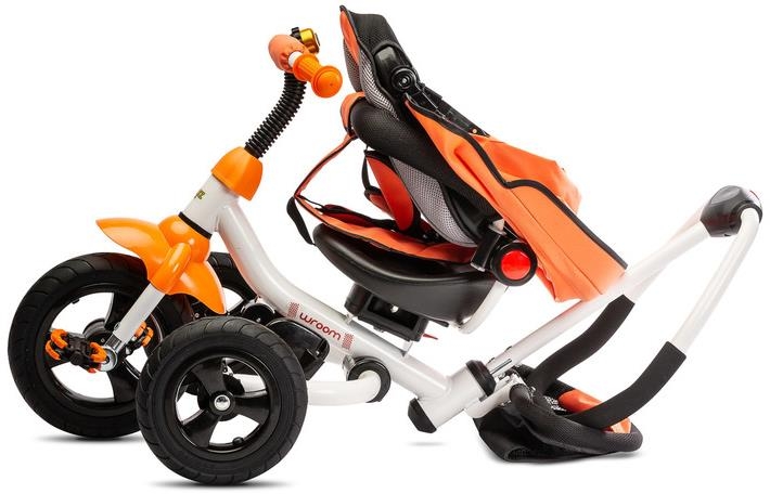 Toyz Wroom - rowerek 3-kołowy | Orange