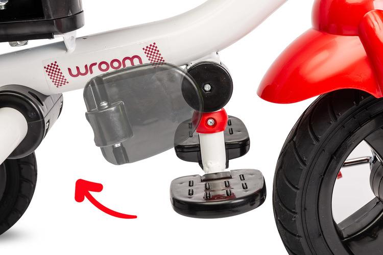 Toyz Wroom - rowerek 3-kołowy | Red
