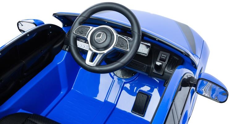 Toyz Mercedes Benz Eqc Policja - auto na akumulator | Blue