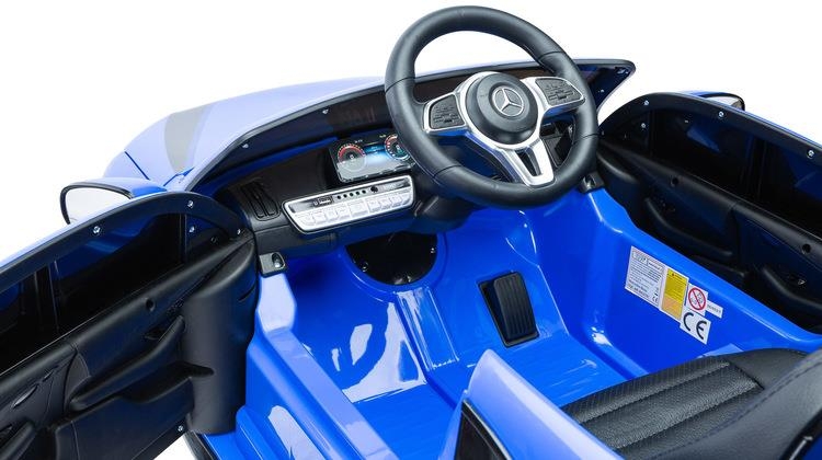 Toyz Mercedes Benz Eqc Policja - auto na akumulator | Blue