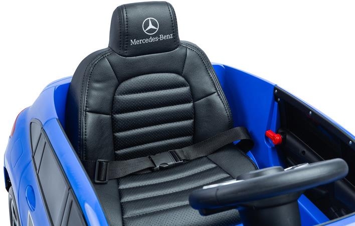 Toyz Mercedes Benz Eqc Policja - auto na akumulator | Blue