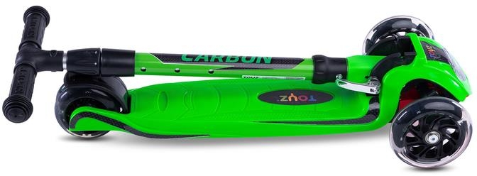 Toyz Carbon - hulajnoga 3-kołowa | Green
