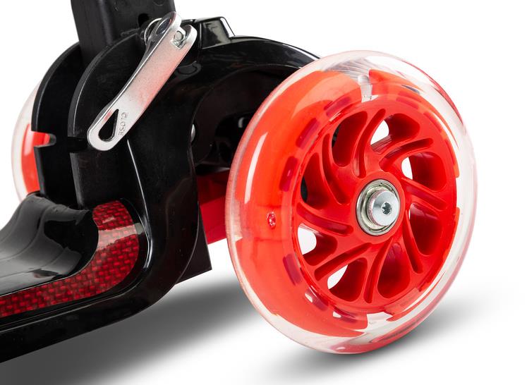 Toyz Carbon - hulajnoga 3-kołowa | Red