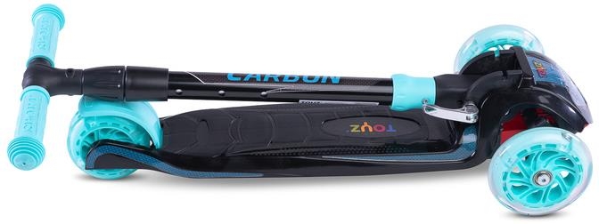 Toyz Carbon - hulajnoga 3-kołowa | Mint