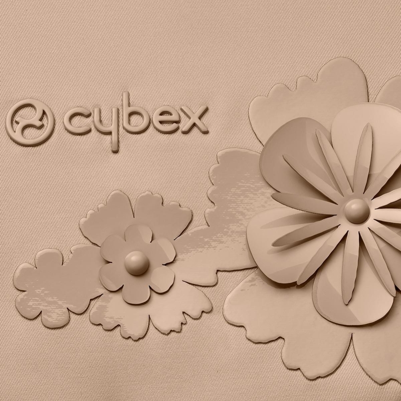 Cybex Priam 2.0 Seat Pack - tapicerka do wózka spacerowego | Simply Flowers Beige