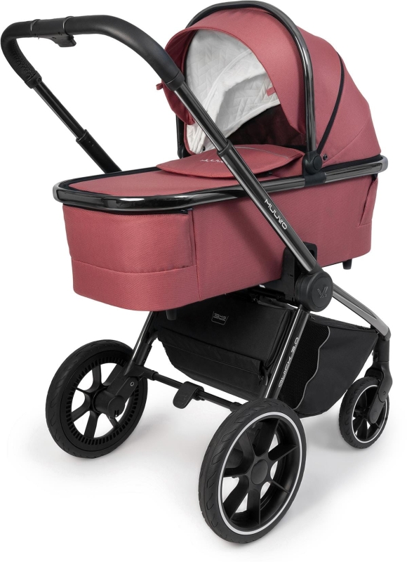 Muuvo Quick 3.0 - gondola XL do wózka | Chrome Pure Pink