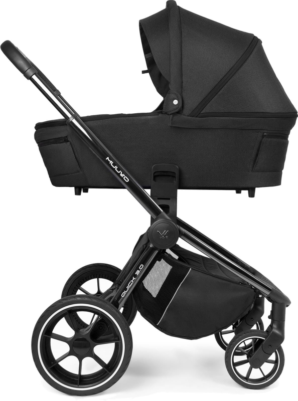 Muuvo Quick 3.0 - gondola do wózka | Jet Black
